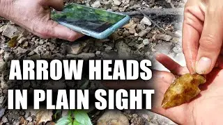 Arrow Heads Hidden in Plain Sight - Ozark Seekers