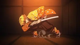 Zenitsu's Sleeping Attack with JoJo SFX