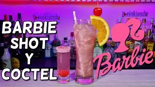 BARBIE Shot y Coctel - Recetas Originales con un toque GLAMUROSO! 👱🏼&zwj;♀️💅🏼👠💄 🟢Drinkiando🔴