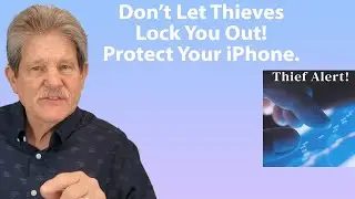Don't Let Thieves Lock You Out!  Protect Your iPhone.