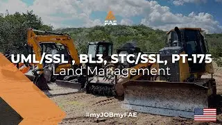 Land clearing and stone crushing with FAE forestry mulchers and stone crusher