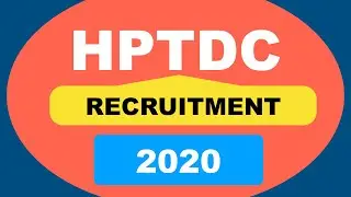 HPTDC JE Recruitment 2020 | HPTDC Junior Engineer Recruitment 2020 | Vacancy 2020 |