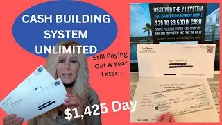 Cash Building System Unlimited...$1,425 Day - Postcard Program Still Working A Year Later