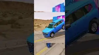 McQueen vs Flatbed Truck | Car Transport Chaos - Pothole Showdown