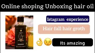 online shopping experience review about hair oil  