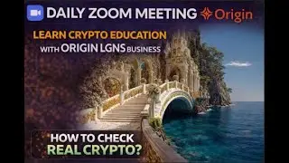 Crypto Education  Portfolio management with Origin Lgns I Live Bussiness Presentation I ORIGIN WORLD