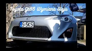 Toyota GT86 Wymiana Oleju Oil Change Subaru BRZ Scion FRS DIY FR86 Hachi Roku PL
