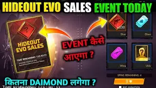 Hideout Evo Sales | Hideout Evo Sales Me Kitna Daimond Lagega | Evo Token Hideout Event Free Fire