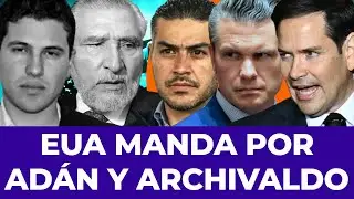 ¡QUIEREN A LOS DOS! Washington exige a Harfuch la captura de Adán Augusto e Iván Archivaldo