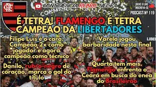Podcast nº 120 - Dominante, Flamengo derrota o Porco e é tetracampeão da Libertadores