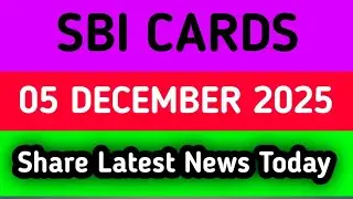 sbi cards share latest news | sbi cards share news today | sbi card share news