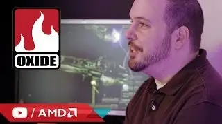 Oxide Mantle Demo at AMD's CES Tent