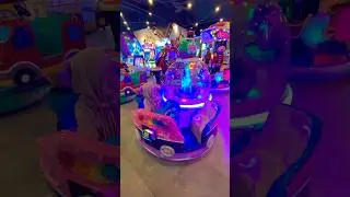 Kereta mini kristal ungu