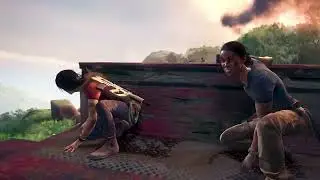 UNCHARTED A TRAIN TO CATCH - LEGACY OF THIEVES  - BLACK PEARL GAMES - PS5 4K HDR. CINEMATIC GAMEPLAY