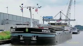 GMS NOVATIE PC2193 MMSI 244700384 riverbarge inland cargo ship Binnenschiff