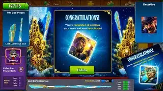 Lost Gift Quest 3rd Week Mission All Complete 3 free Avater With Hidden Quest in 8 Ball Pool
