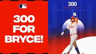 Bryce Harper&rsquo;s 300th career home run was CLUTCH!