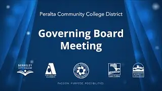 Peralta Colleges Board of Trustees Meeting at Laney College: October 28, 2025
