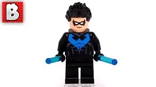 Lego Exclusive Nightwing Minifigure !!!