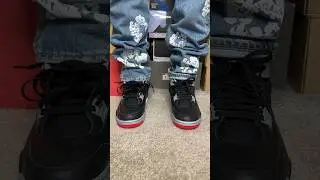 Air Jordan 4 Bred Reimagined #whydavis #airjordan4 #airjordan4bredreimagined #jordan4