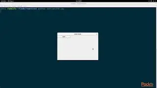 Reactive Programming in Python: Hello World GUI with a Simple Reactive Button | packtpub.com