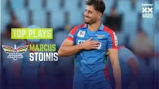 MARCUS STOINIS: A FORCE TO BE RECKONED WITH! | Betway SA20