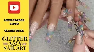 Acrylic Nails By Our Ambassador Claire Wood | 3D Nail Art | Encapsulated Nails