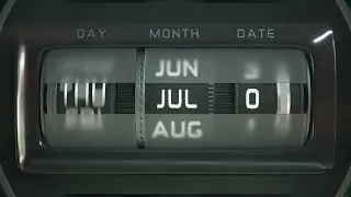 Fast Moving Rotating Calendar stock video Calendar, Time - No Watermark Free iStock Footage Video