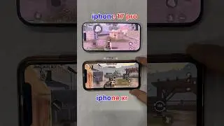 iphone 17 pro vs iphone xr bgmi test 2026 #bgmi
