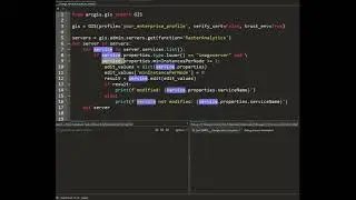 Modify ArcGIS Server Service Minimum Number of Instances