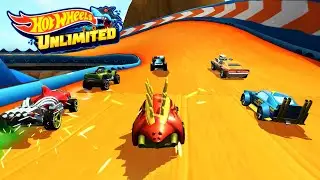 Hot Wheels Unlimited: Buns Of Steel & RIP ROD In World Tracks