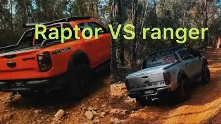 Sydney ford  ranger driver challenged the Victoria ford raptor driver to go off-roading in Victoria