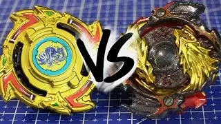 BATTLE: Dragoon S .W.X GOLD EDITION VS Lost Longinus .N.Sp GOLD DRAGON VER. - Beyblade Burst!