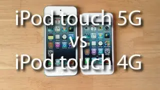 Comparatif iPod touch 5G vs iPod touch 4G (design et rapidité)