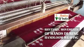 @textilesofindia on Instagram  &ldquo;His rhythmic movements of hands😍 makes such beauty! @textilesofindi