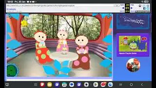Playing the old Night Garden Explore game (Part 1)