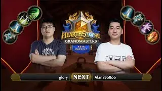 glory vs Alan870806 | 2021 Hearthstone Grandmasters Asia-Pacific | Initial | Season 1 | Playoffs