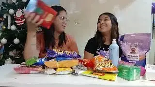 DESAFIO DAS CORES DE NATAL! 🎄 Quem escolheu o melhor? (Mãe e Filha)