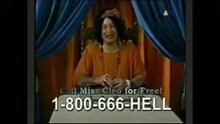 Ozzy Osbourne as miss Cleo 