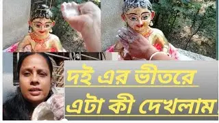 জয়া একাদশীর দিন গোপাল সোনা দের স্নান করাতে বসিয়ে...দৈই এর ভীতরে এটা কী দেখলাম। আমি তো অবাক 🤔