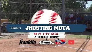 Jhosting Mota  - MIF - 2026 - DPL Baseball Prospect
