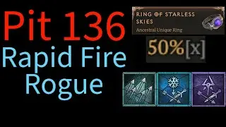 Pit 136 Rapid Fire Rogue Build Starless Diablo 4 Season 4