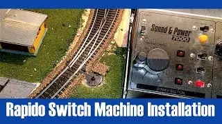 Installing Rapido Rail Crew Switch Machine