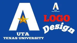UTA Texas University logo design || Texas university Edu logo art