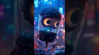 Floating Robot #midjourney #robot #future #sciencefiction #robotics #animation #animated