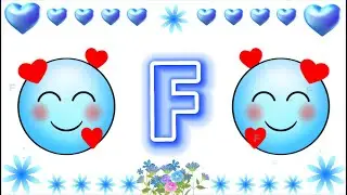 F Letter Love Status #f #letterf #statusvideo