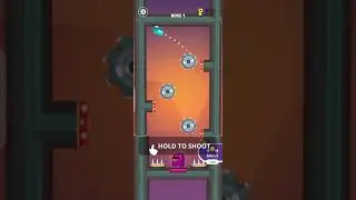 cannon shot! level 1 boss fight  gameplay ios android  #shorts