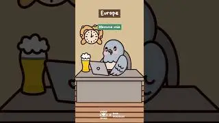 Corporate Life: Europe vs USA 💻 Animation Meme | Original Video: Under Studio x @danpulzello