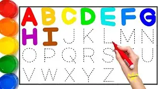 A to H for kids write abcd for toddlers||toddler abcd ||abcd for children||@Noreen196