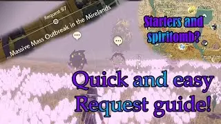 Pokemon Legends Arceus Quick and easy Request guide: 97, Massive Mass Outbreak in the Mirelands